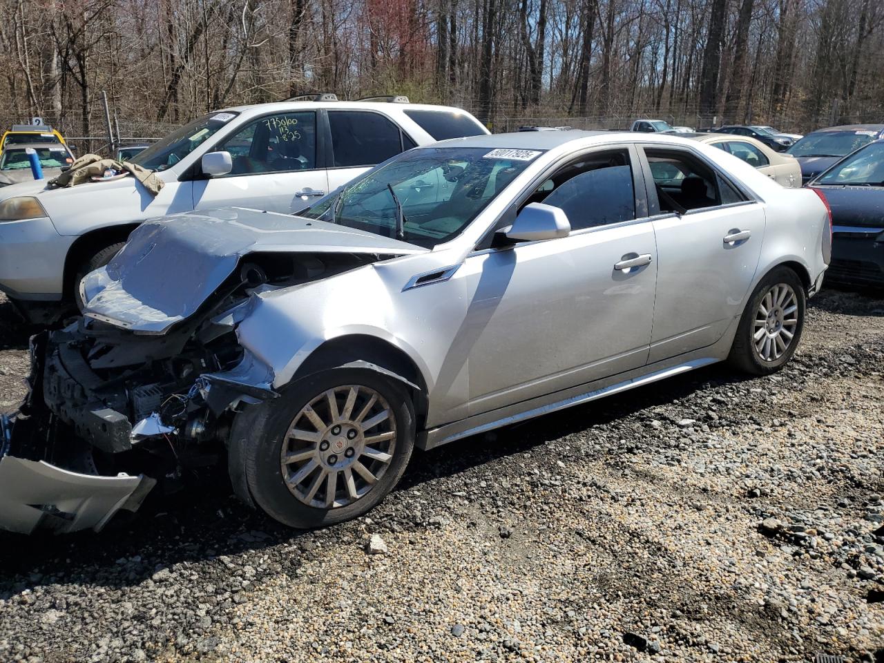 2012 CADILLAC CTS SILVER VIN: 1G6DA5E50C0137981