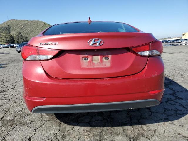  HYUNDAI ELANTRA 2015 Red