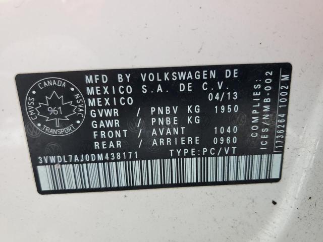 2013 VOLKSWAGEN JETTA TDI