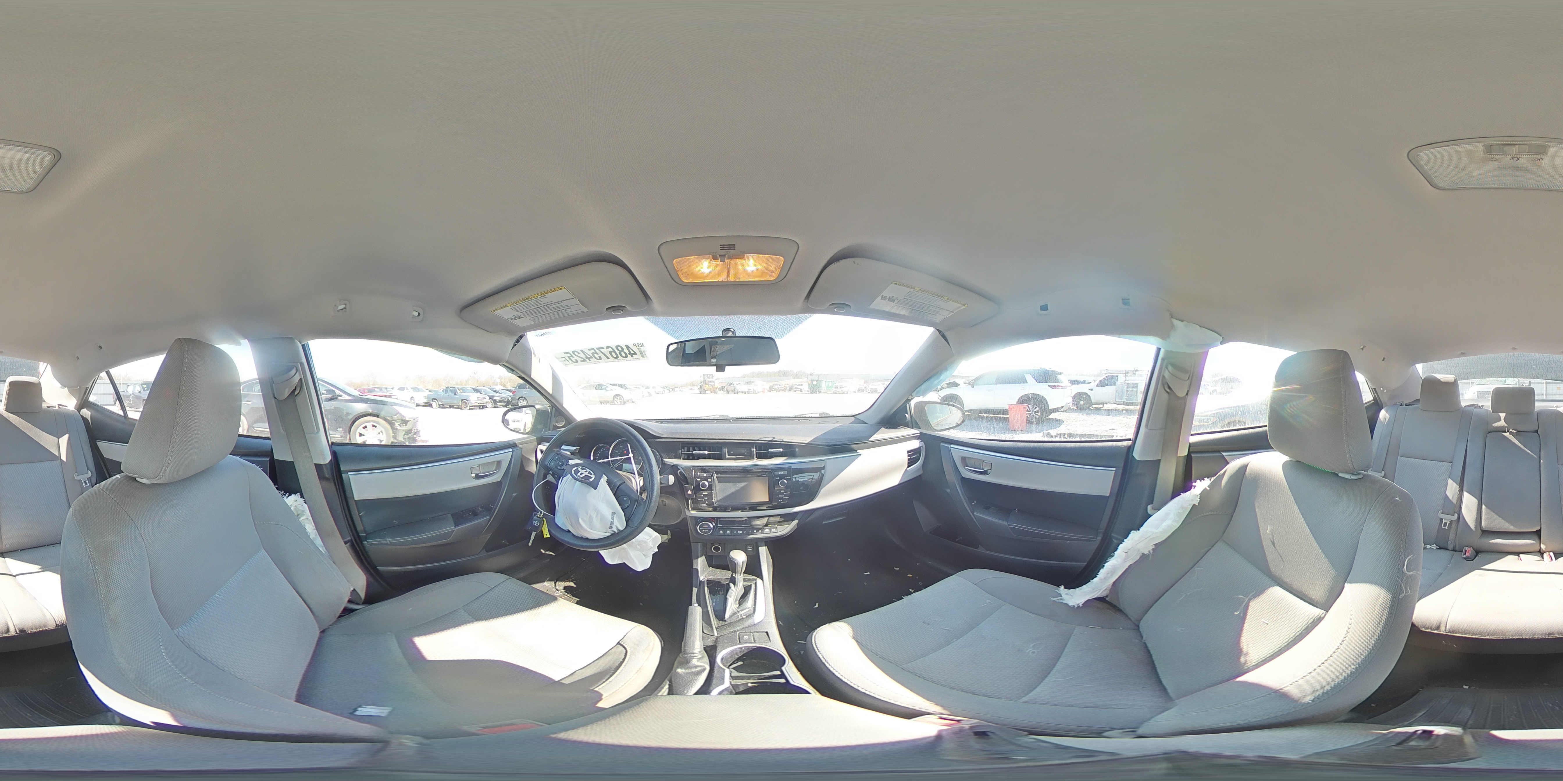 2015 Toyota Corolla L VIN: 2T1BURHE2FC464844 Lot: 48675425