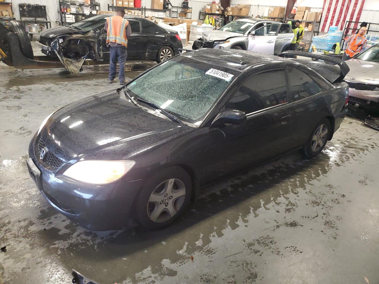 2004 Honda Civic Ex for Sale in Spartanburg, SC - Rear End