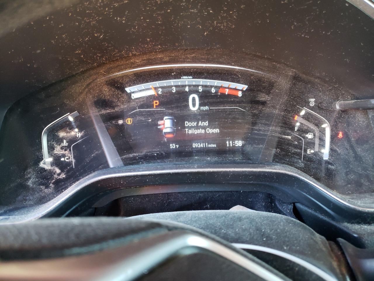 2HKRW2H53KH630375 HONDA CRV 2019