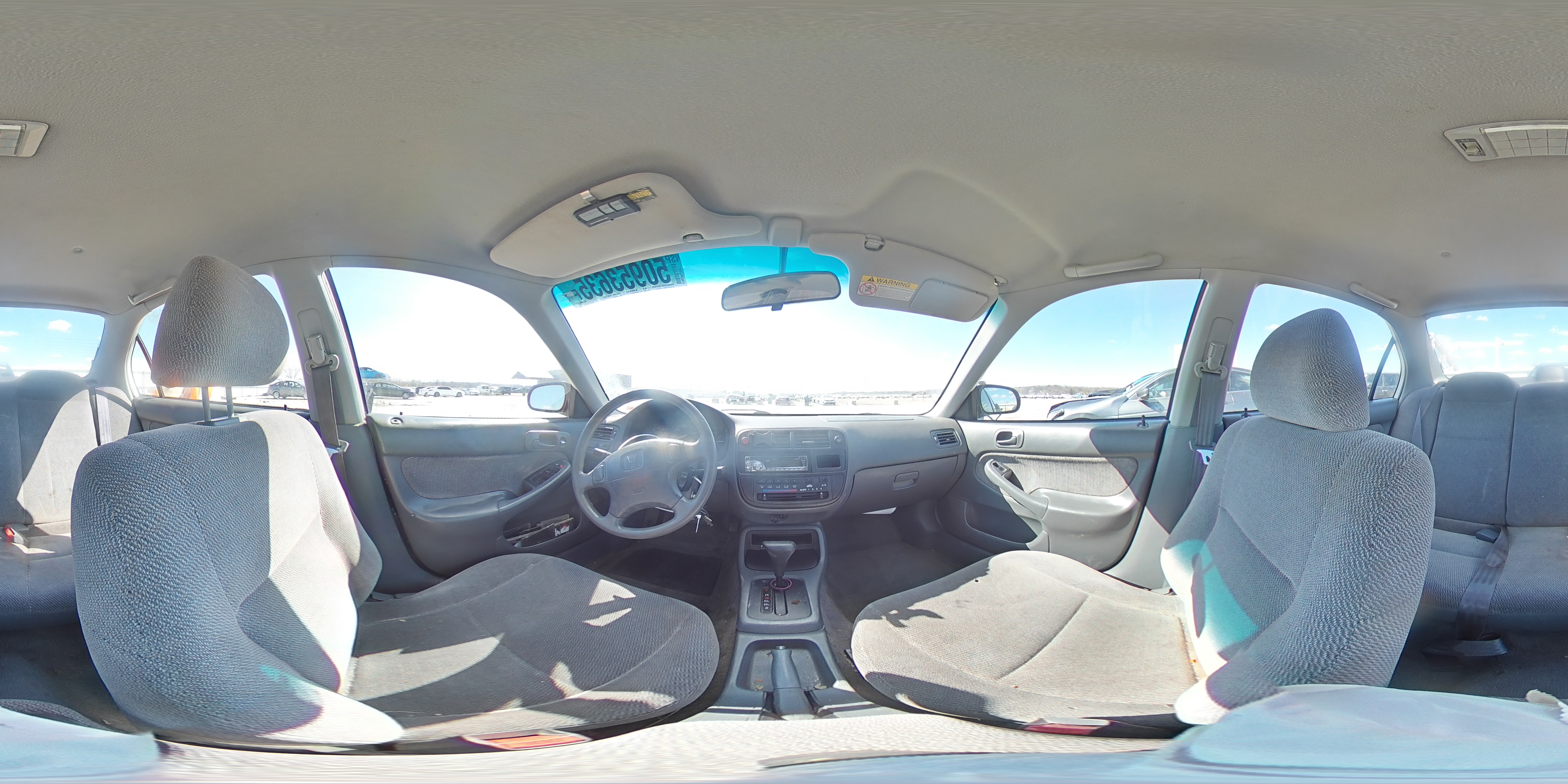 1998 Honda Civic Lx VIN: 1HGEJ6674WL051570 Lot: 50953635