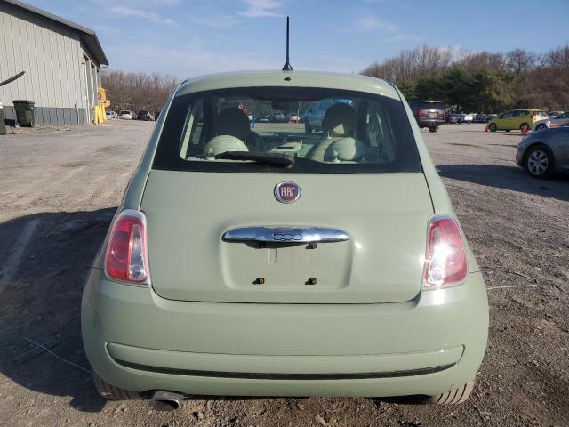  FIAT 500 2012 Green