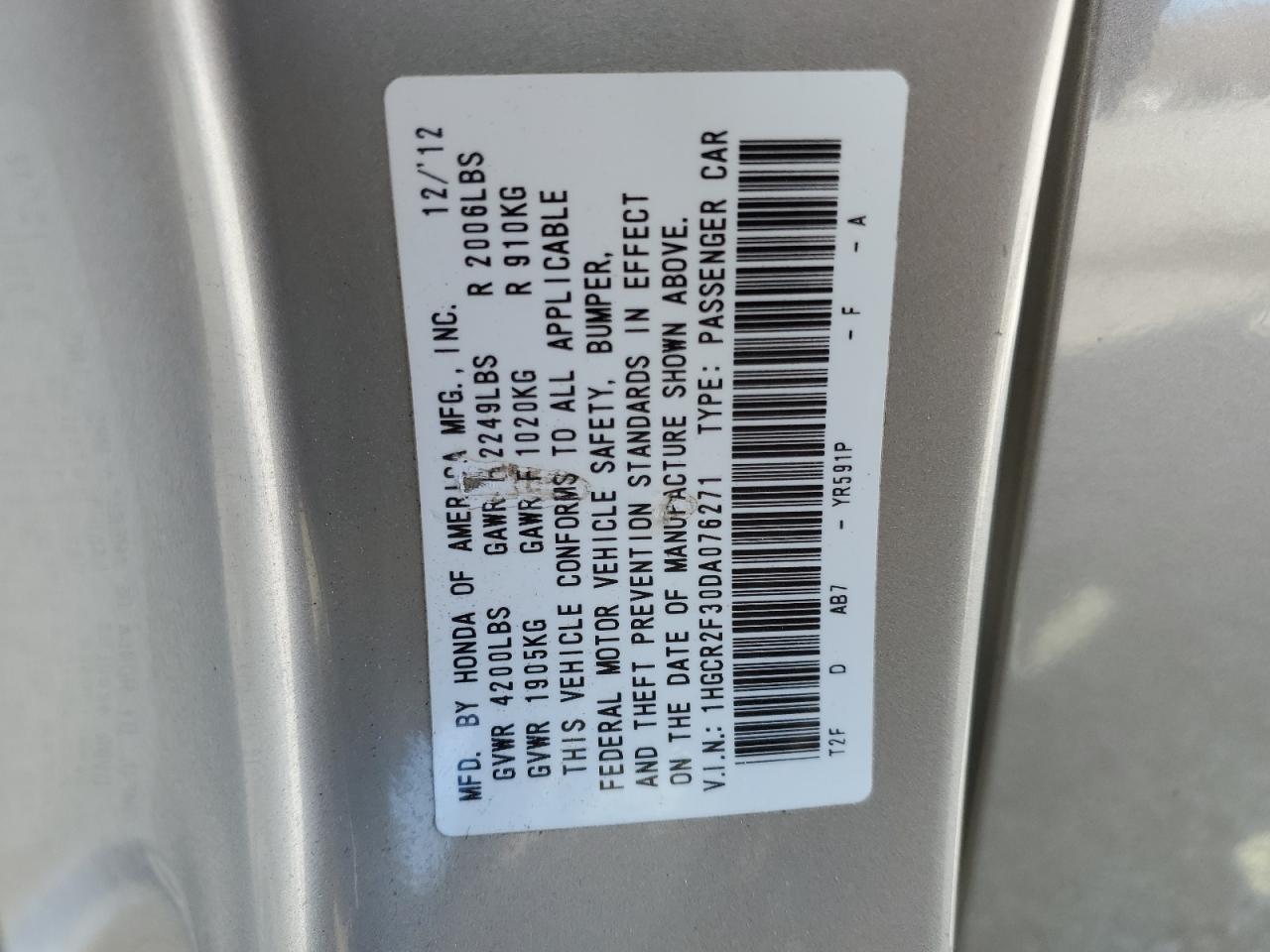 2013 Honda Accord - Image 14