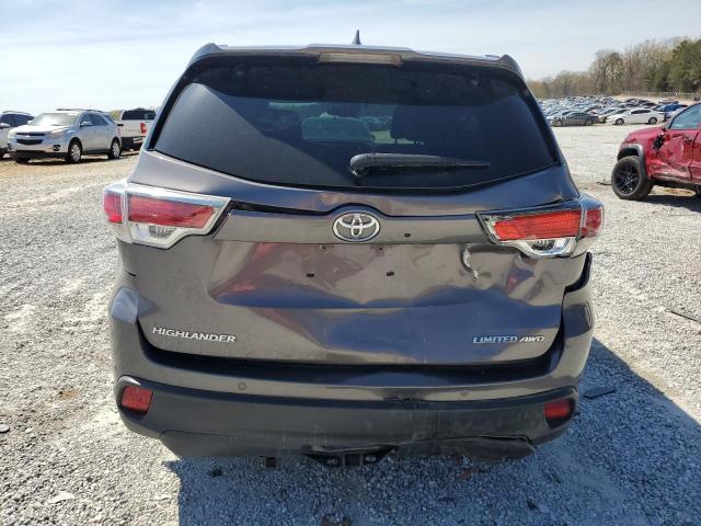  TOYOTA HIGHLANDER 2016 Gray
