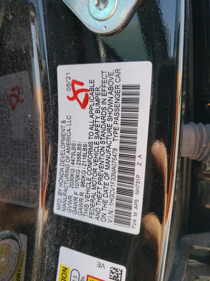2021 Honda Accord - Image 14