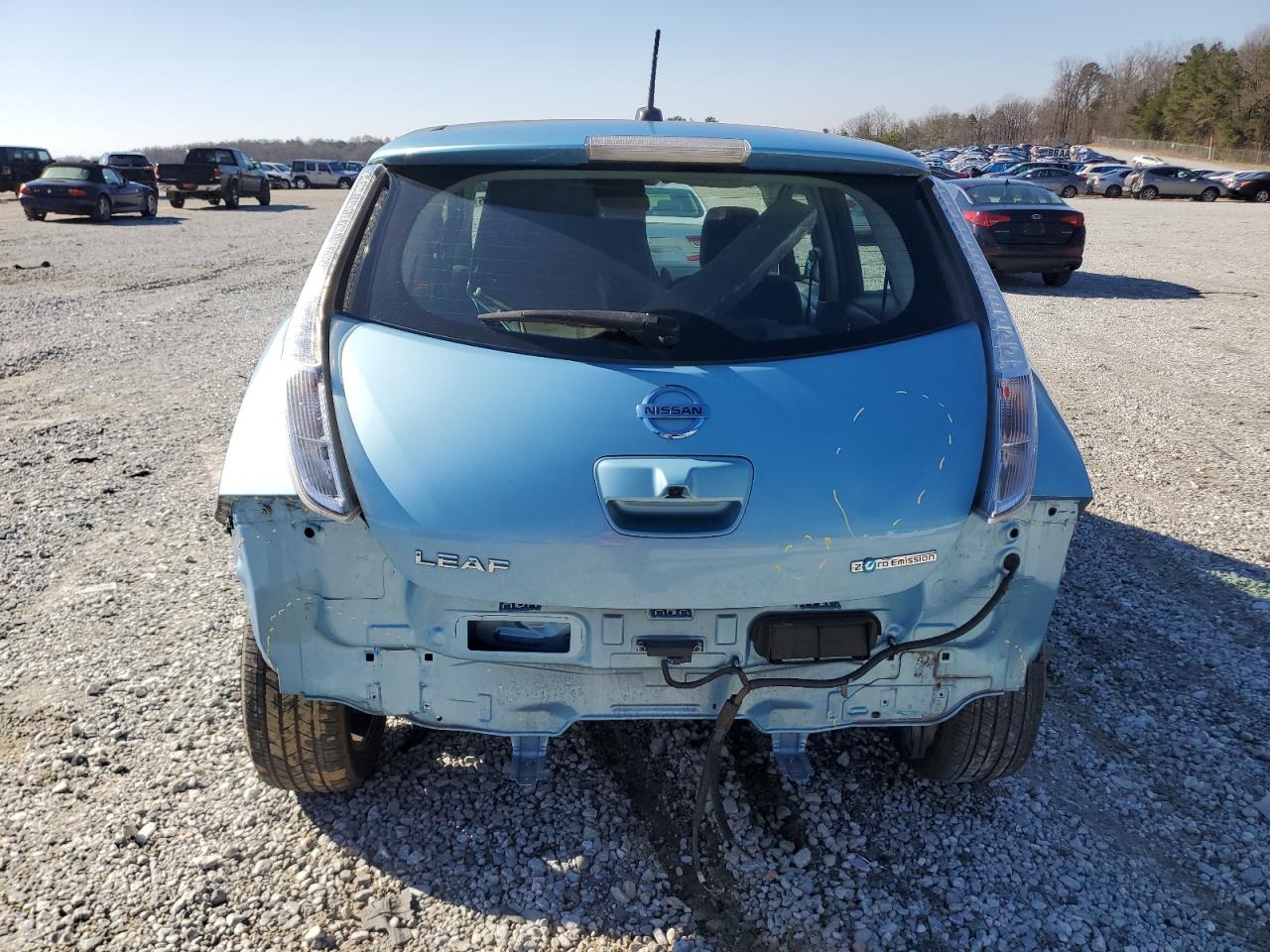 2015 Nissan Leaf S VIN: 1N4AZ0CP6FC326773 Lot: 48215955