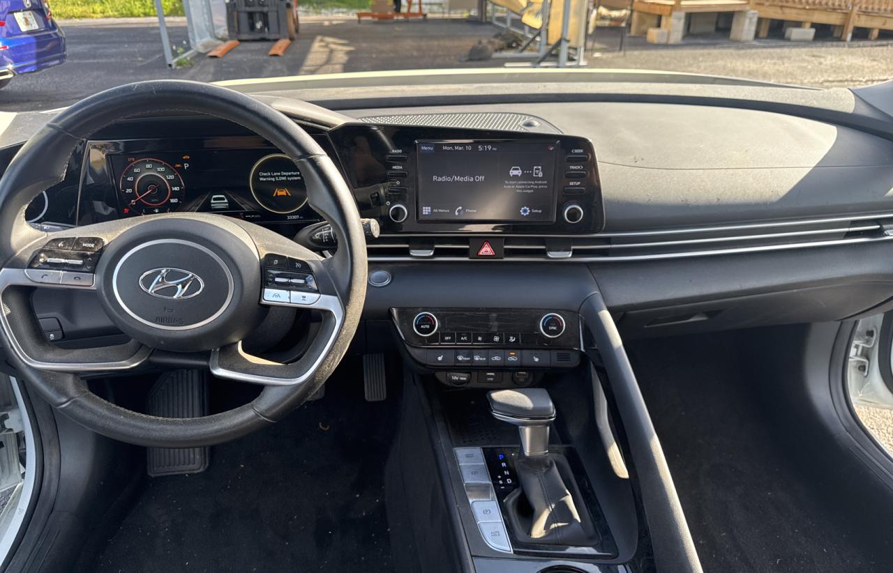 2022 Hyundai Elantra Sel VIN: 5NPLS4AG7NH064833 Lot: 48809235