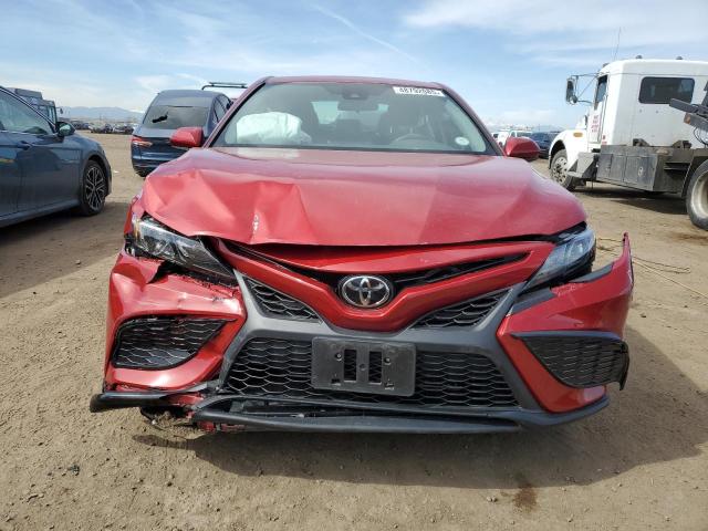  TOYOTA CAMRY 2021 Красный