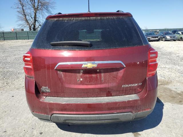  CHEVROLET EQUINOX 2016 Red