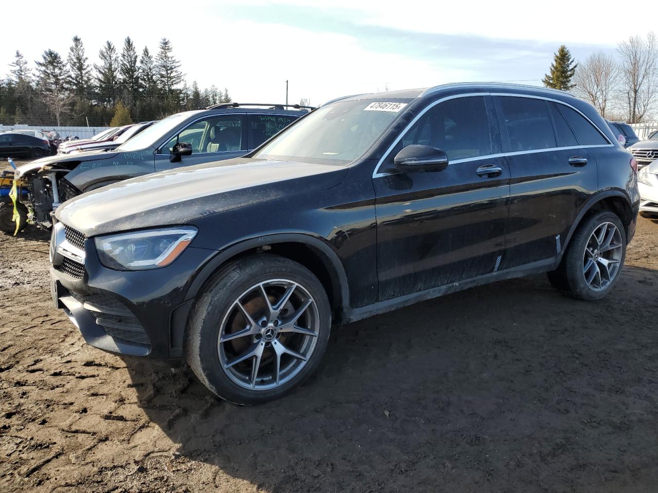 2021 Mercedes-Benz Glc 300 4Matic de vânzare în Bowmanville, ON - Vandalism