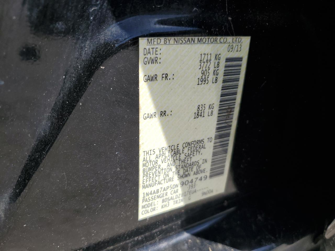 2013 Nissan Sentra - Image 12