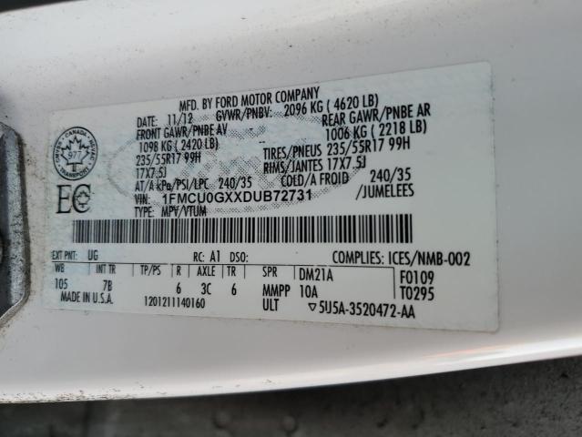 2013 FORD ESCAPE SE