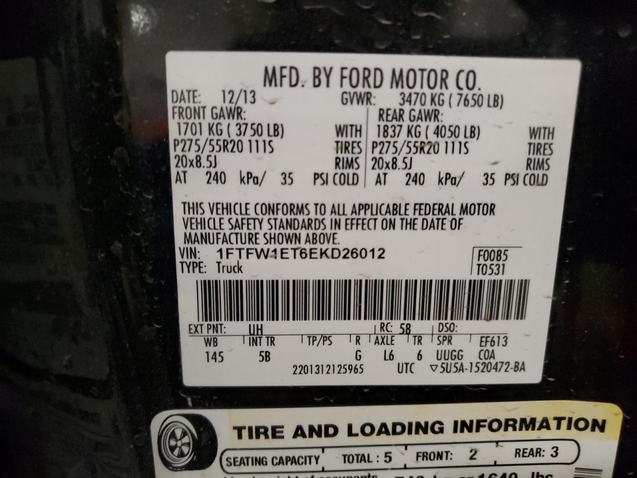 2014 Ford F-150 - Image 12