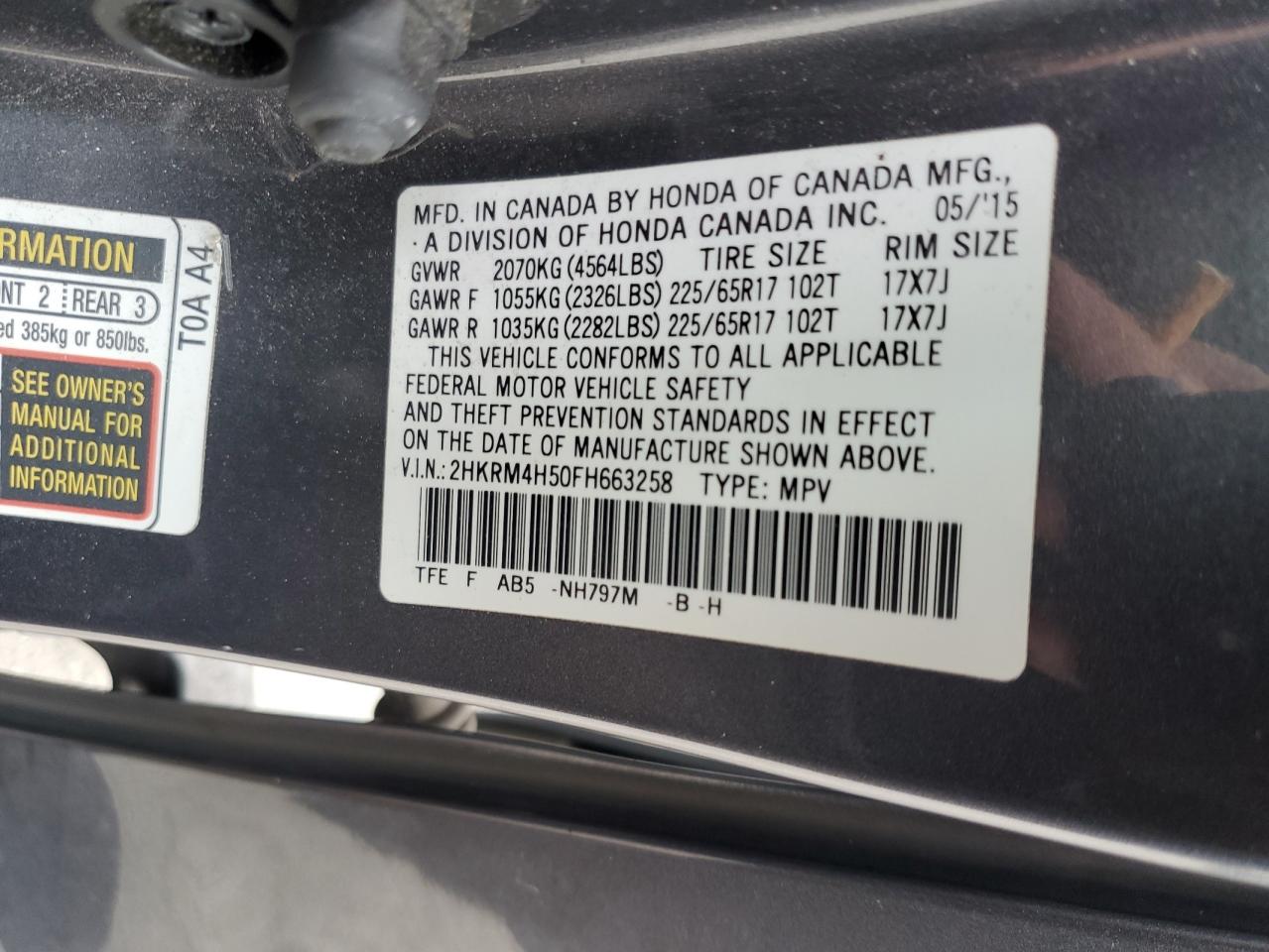 2015 Honda CR-V - Image 15