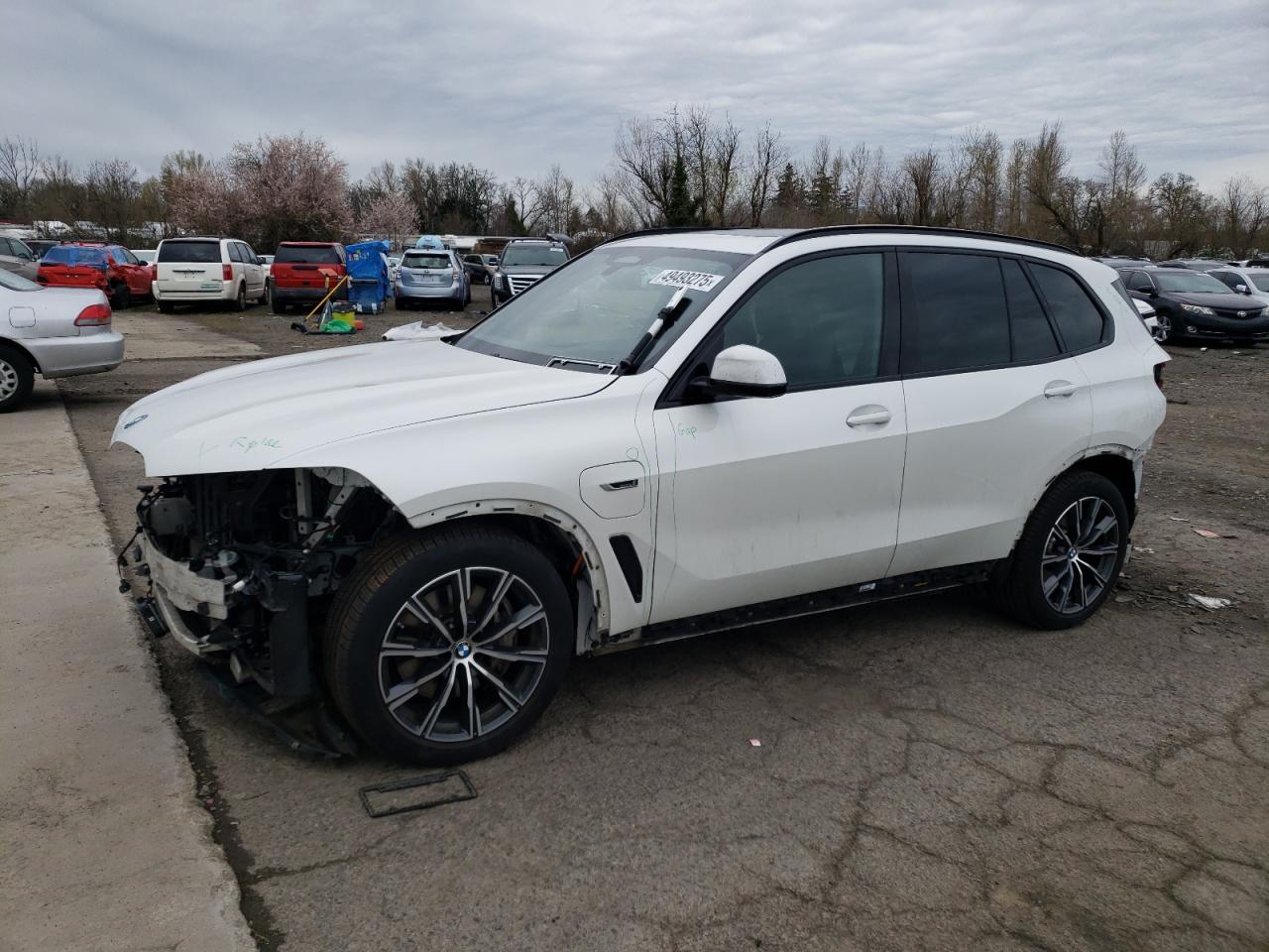 2023 Bmw X5 Xdrive45E на продаже в Woodburn, OR - Front End