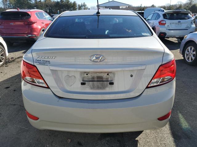  HYUNDAI ACCENT 2015 Білий