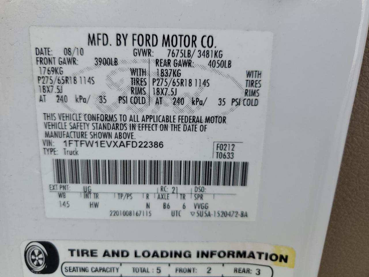 2010 Ford F-150 - Image 13