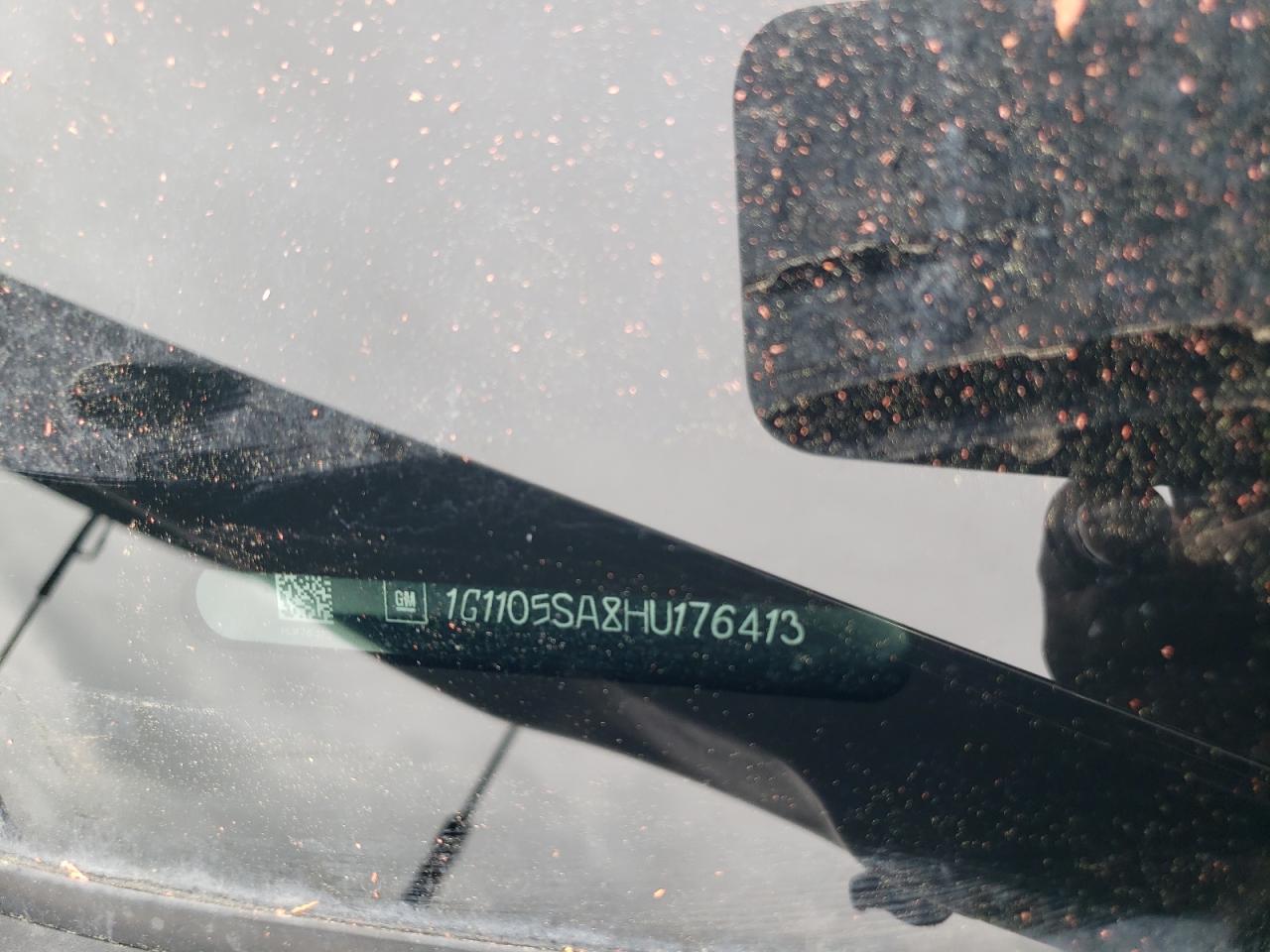 1G1105SA8HU176413 CHEVROLET IMPALA 2017