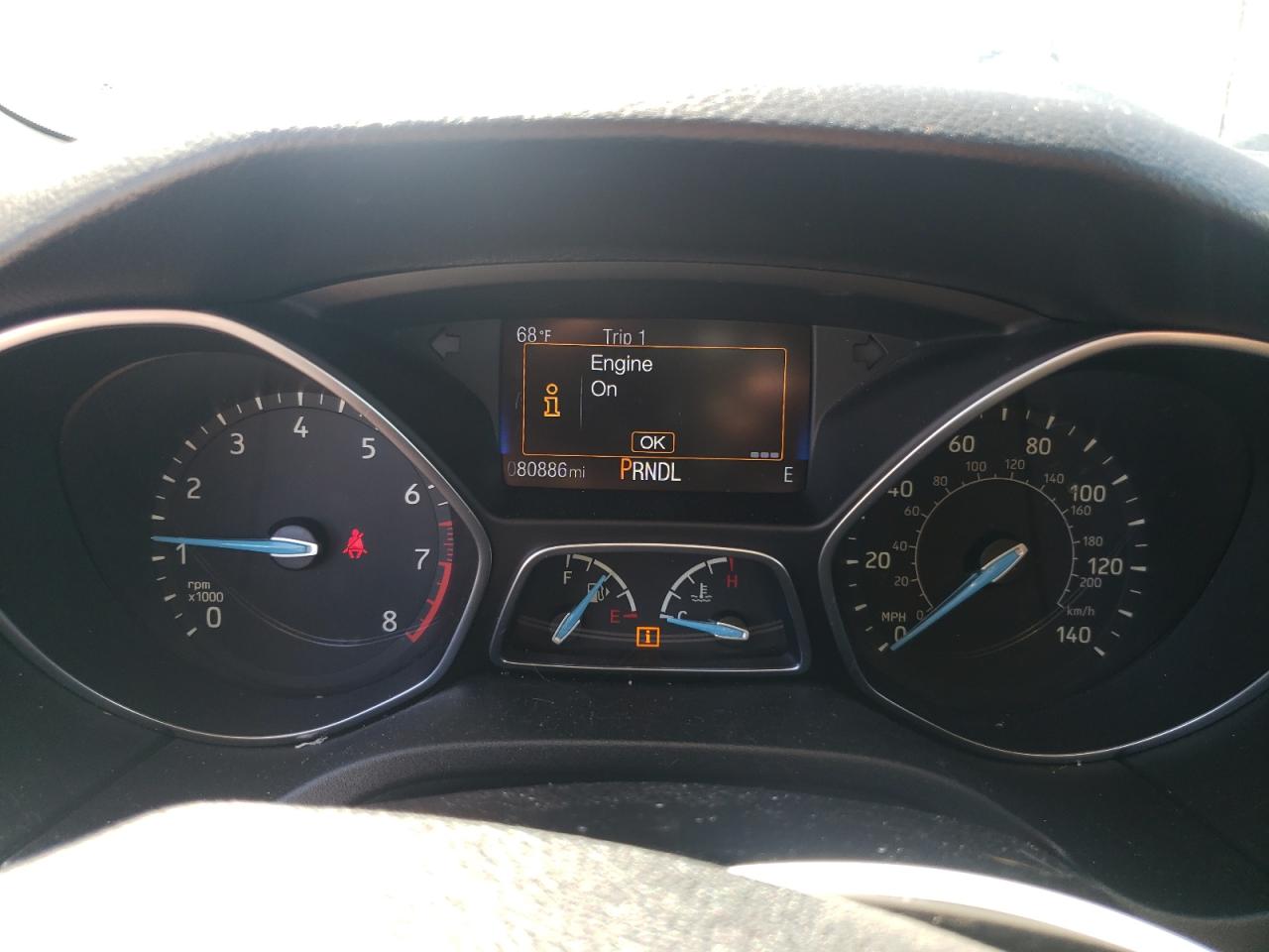 1FADP3F28GL261060 FORD FOCUS 2016