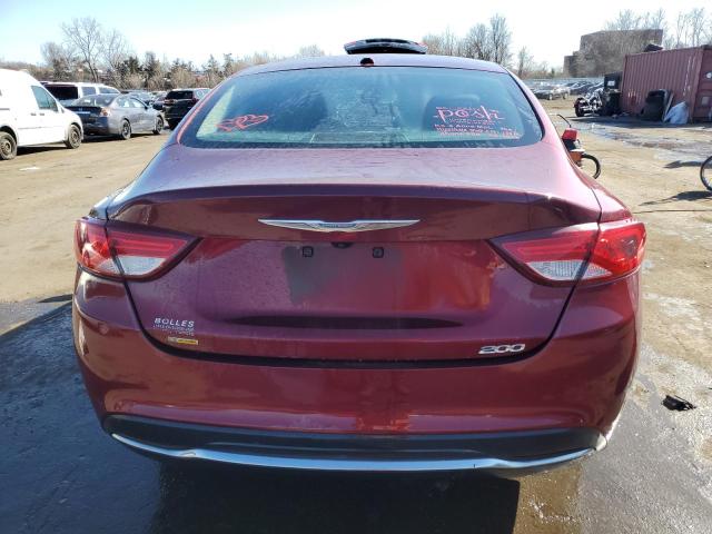  CHRYSLER 200 2016 Burgundy