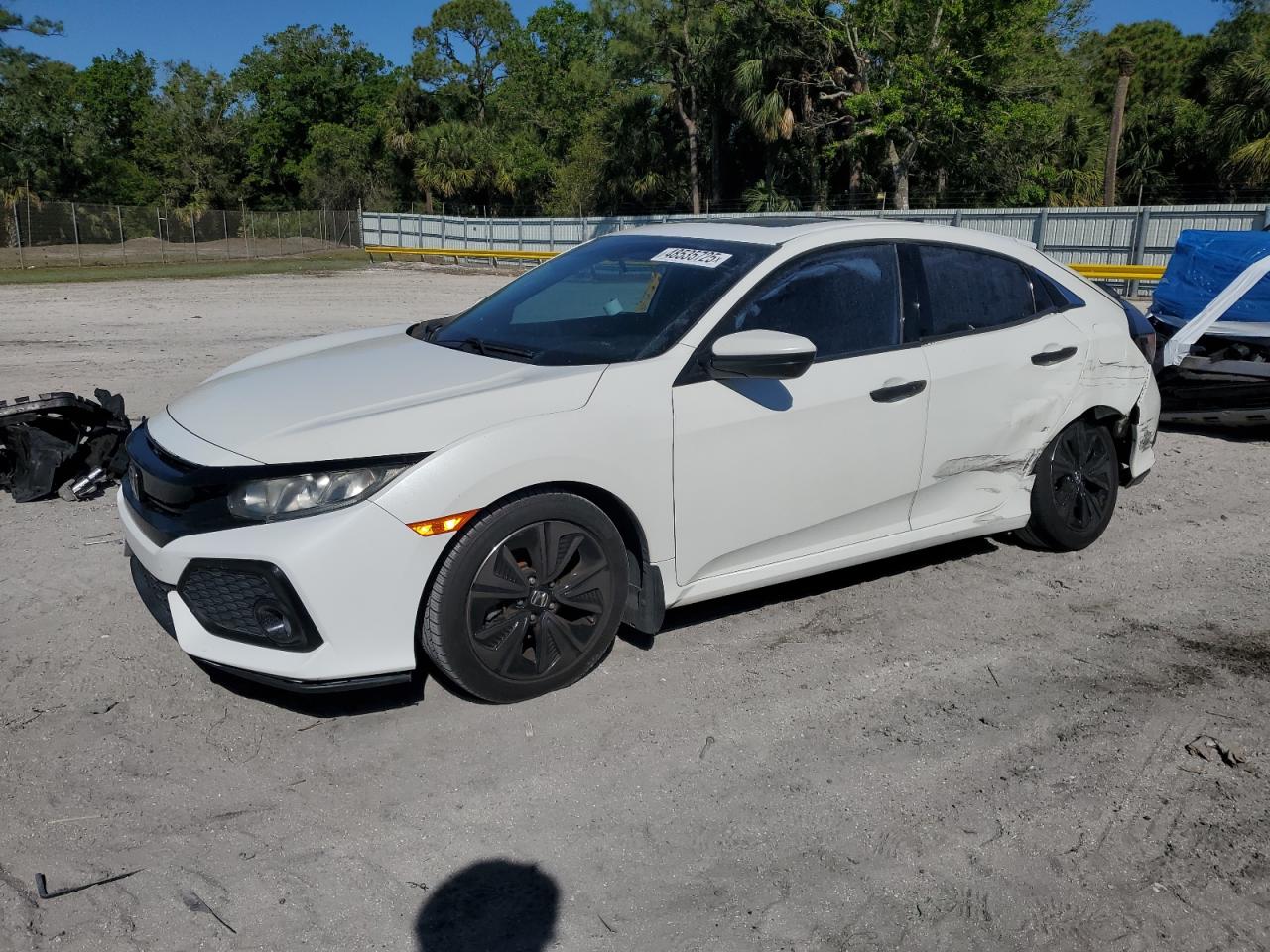 2017 Honda Civic Ex იყიდება Fort Pierce-ში, FL - Side