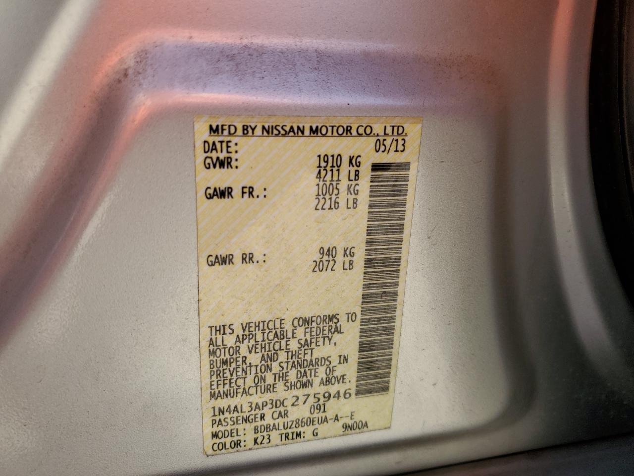 2013 Nissan Altima - Image 12