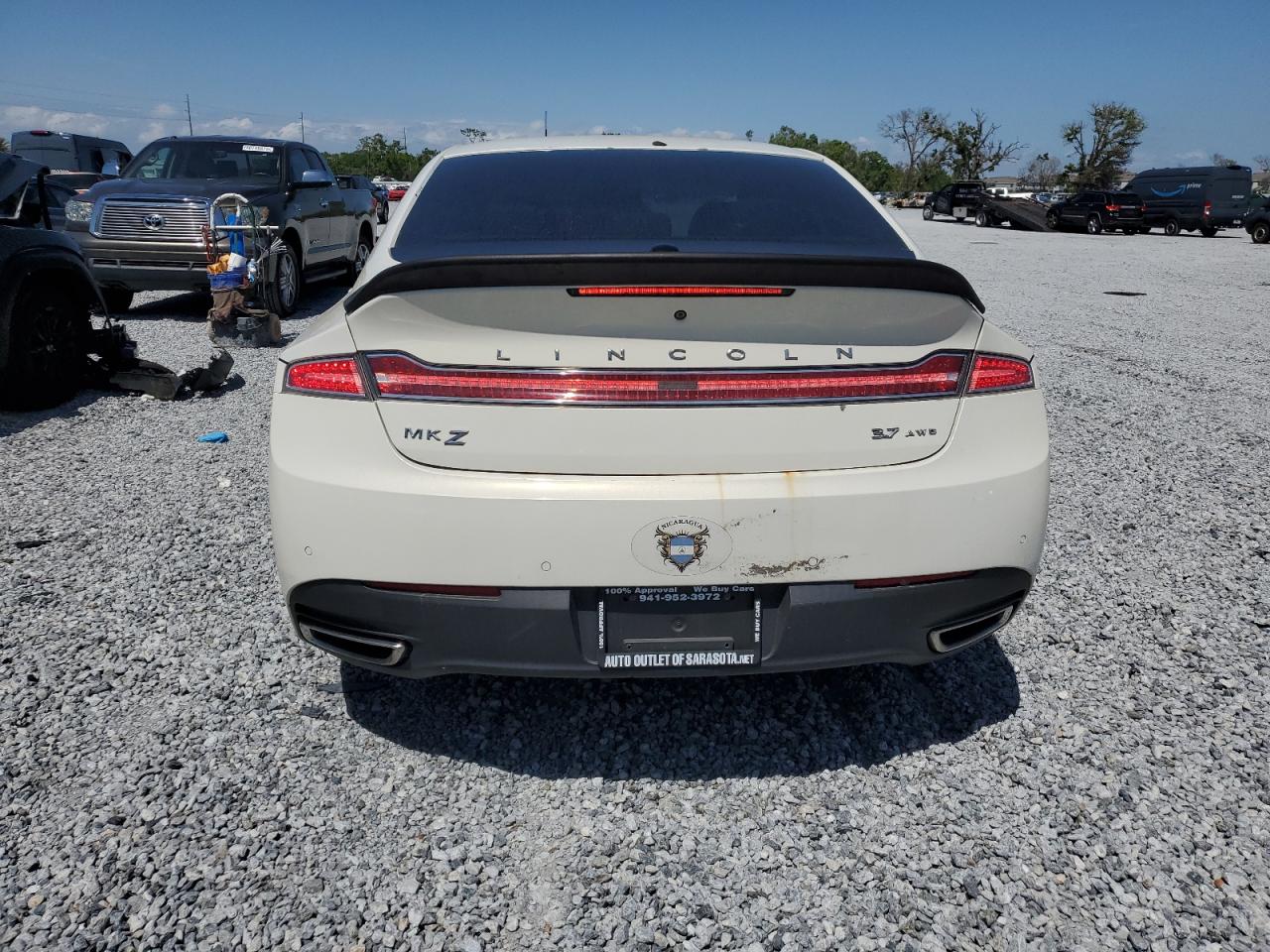 2013 Lincoln Mkz VIN: 3LN6L2JK6DR800963 Lot: 49871735