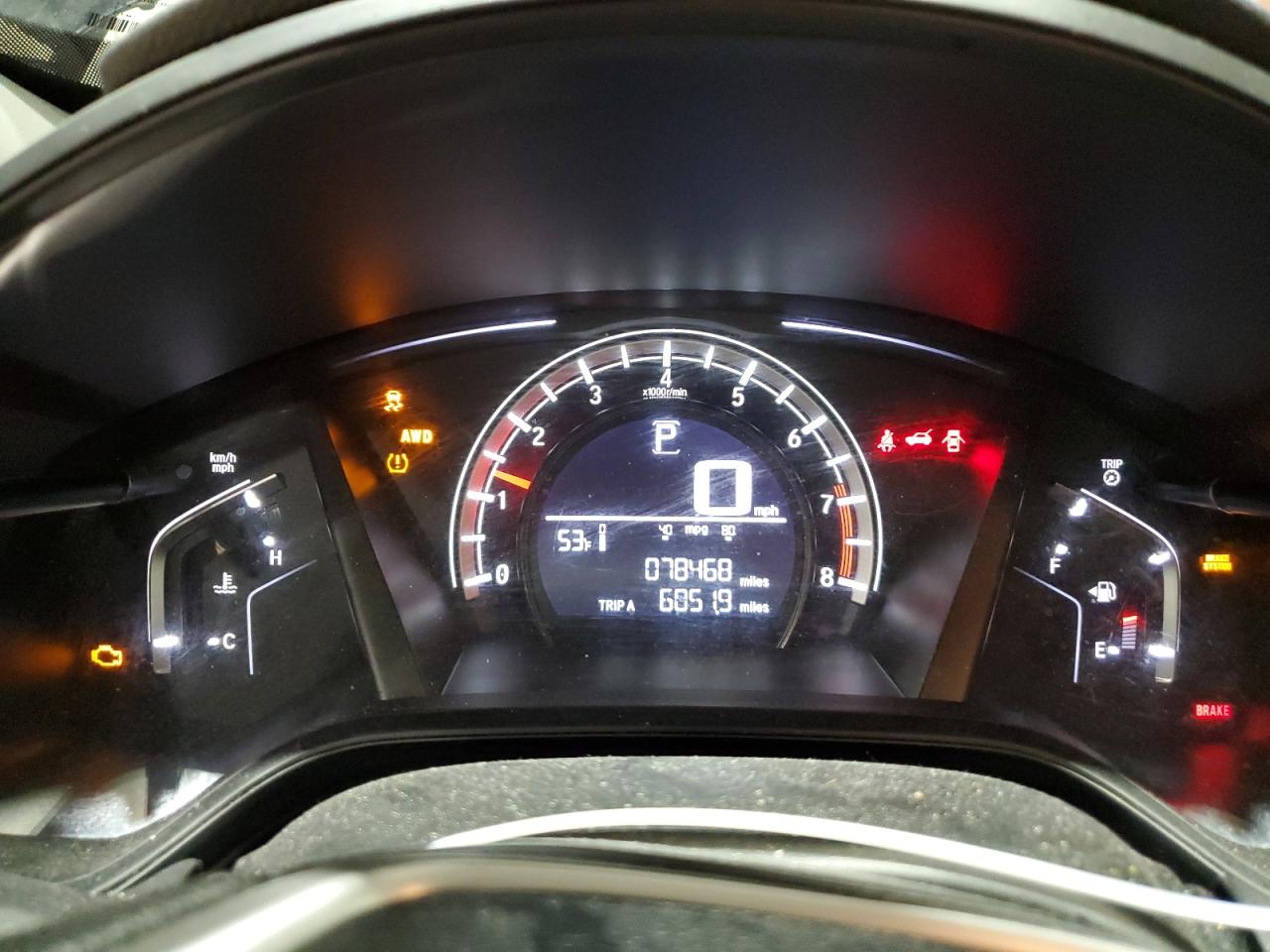 2HKRW6H34JH224836 HONDA CRV 2018