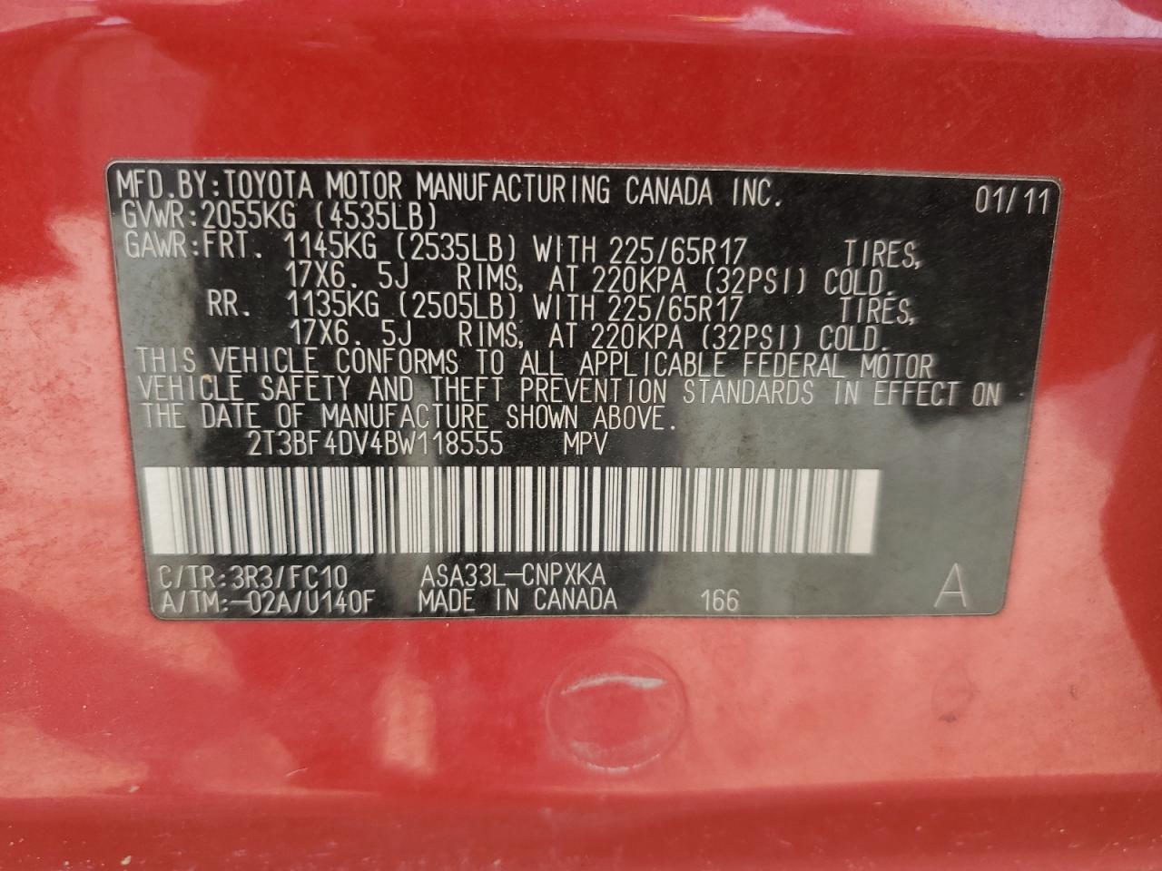 2011 Toyota RAV 4 - Image 15