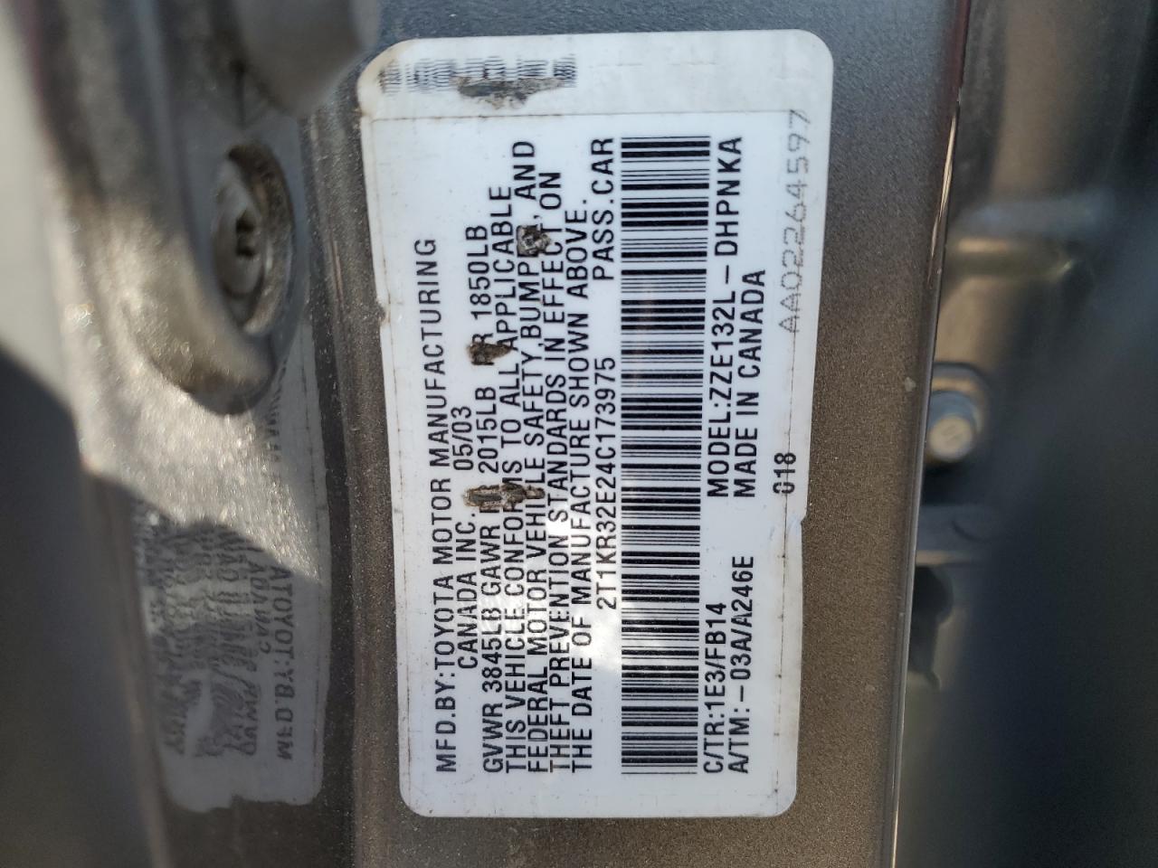 2004 Toyota Corolla - Image 14