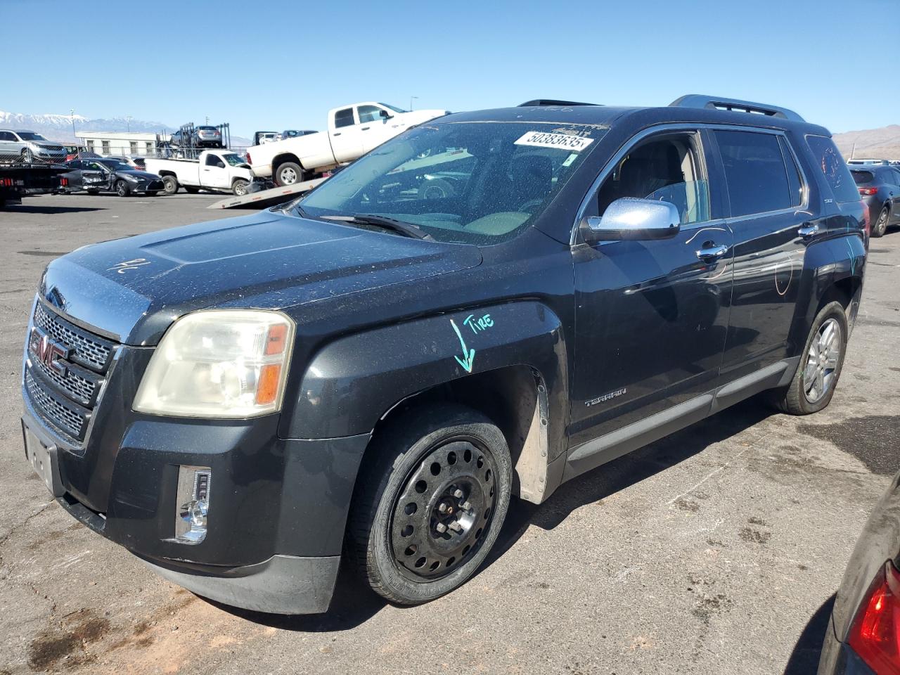 2013 Gmc Terrain Slt იყიდება North Las Vegas-ში, NV - Undercarriage