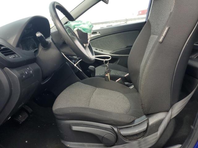 HYUNDAI ACCENT 2012 Синий