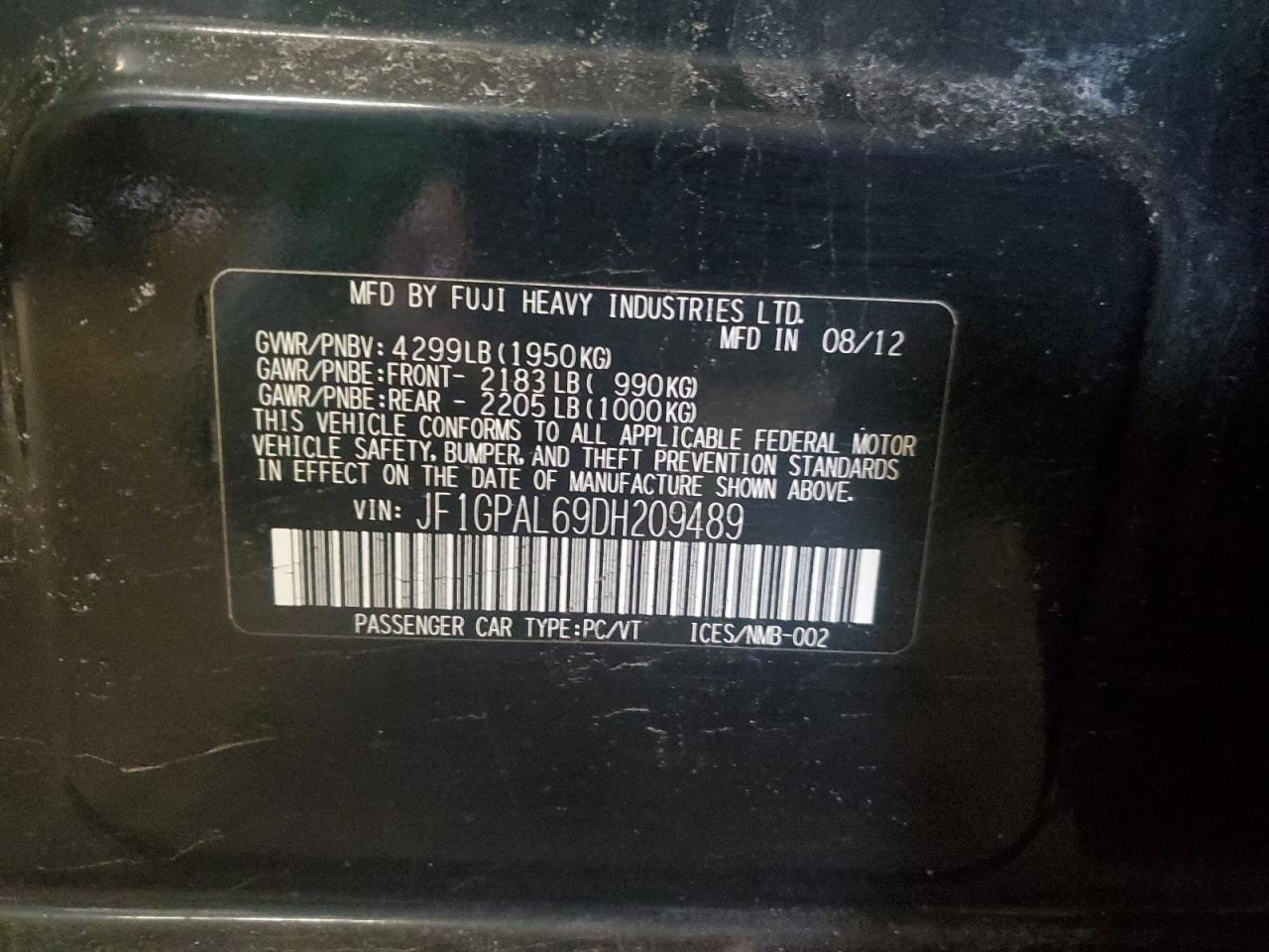 2013 Subaru Impreza - Image 13