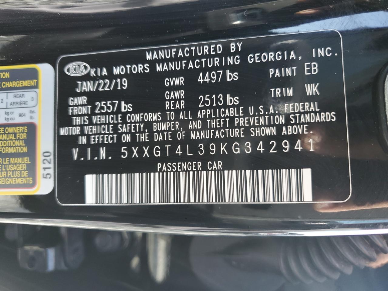 2019 Kia Optima - Image 12