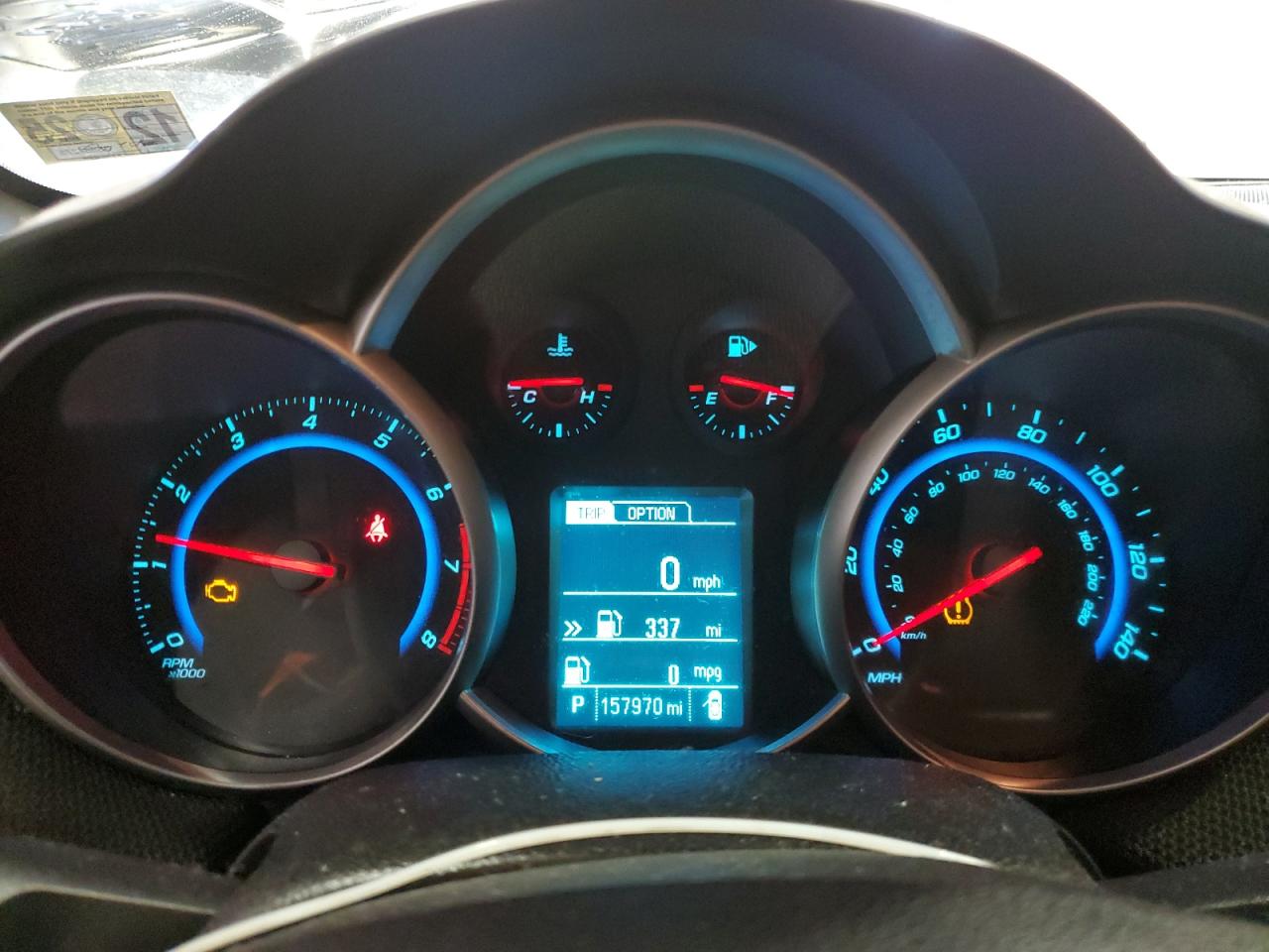 1G1PE5SB2G7190759 CHEVROLET CRUZE 2016