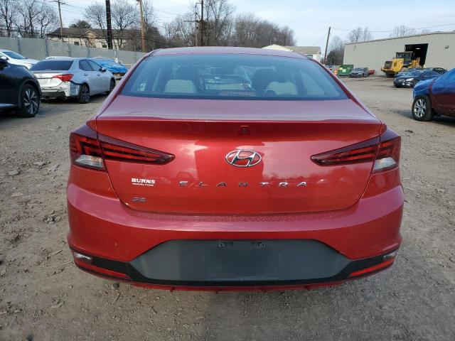  HYUNDAI ELANTRA 2020 Red