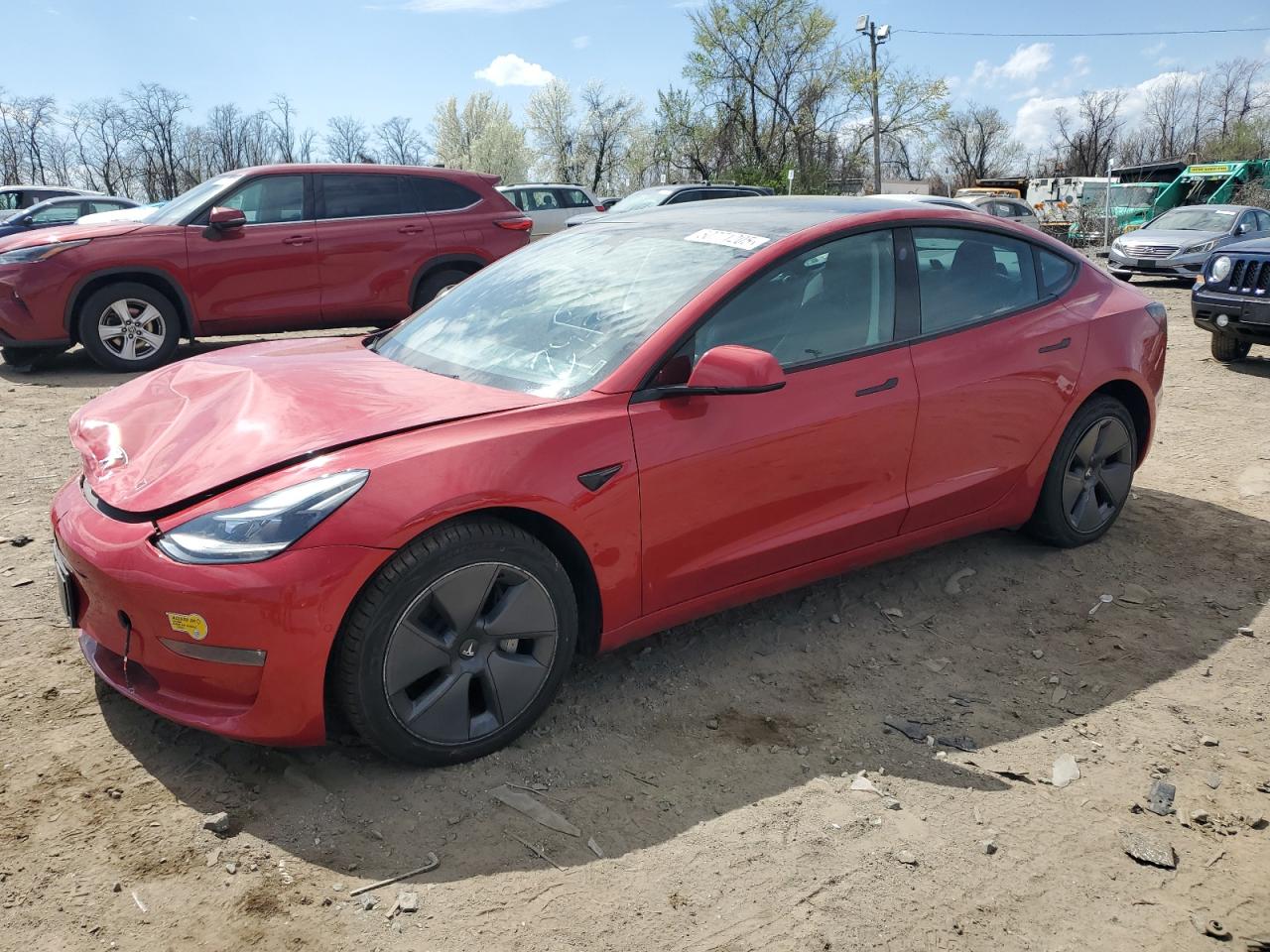 2022 Tesla Model 3 للبيع في Baltimore، MD - Front End