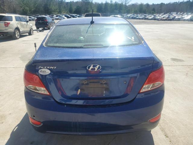Sedans HYUNDAI ACCENT 2015 Granatowy