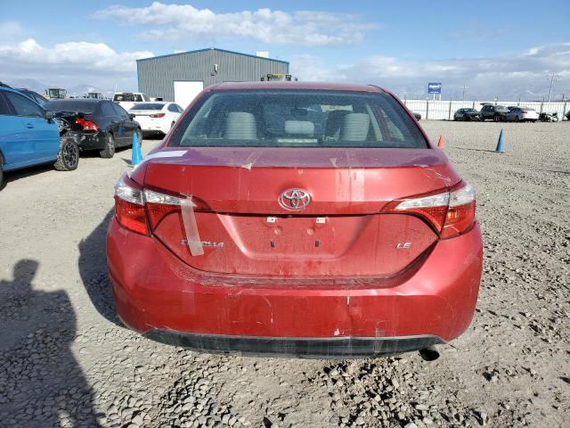 Седаны TOYOTA COROLLA 2014 Красный