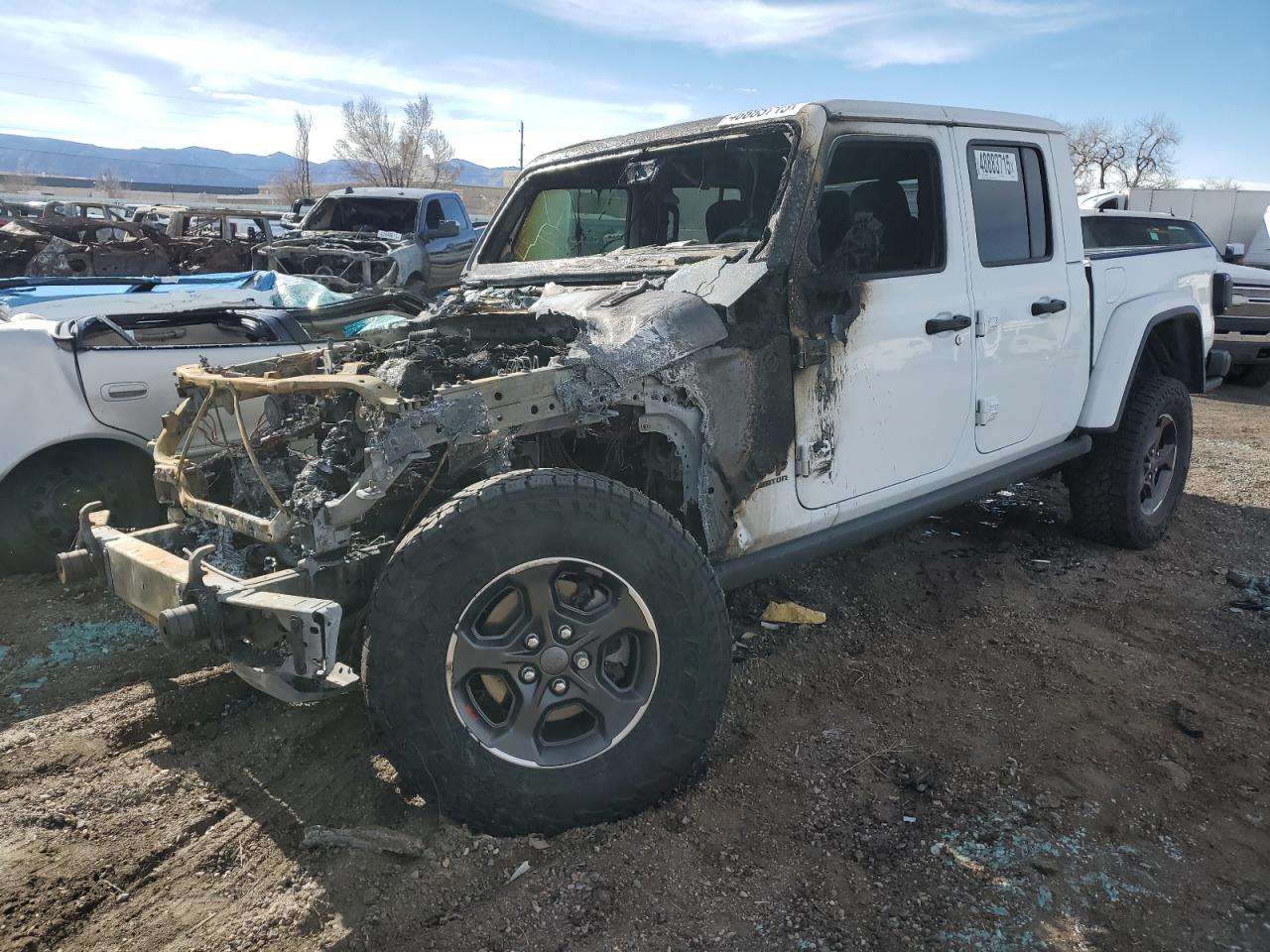 2022 Jeep Gladiator Rubicon იყიდება Littleton-ში, CO - Burn
