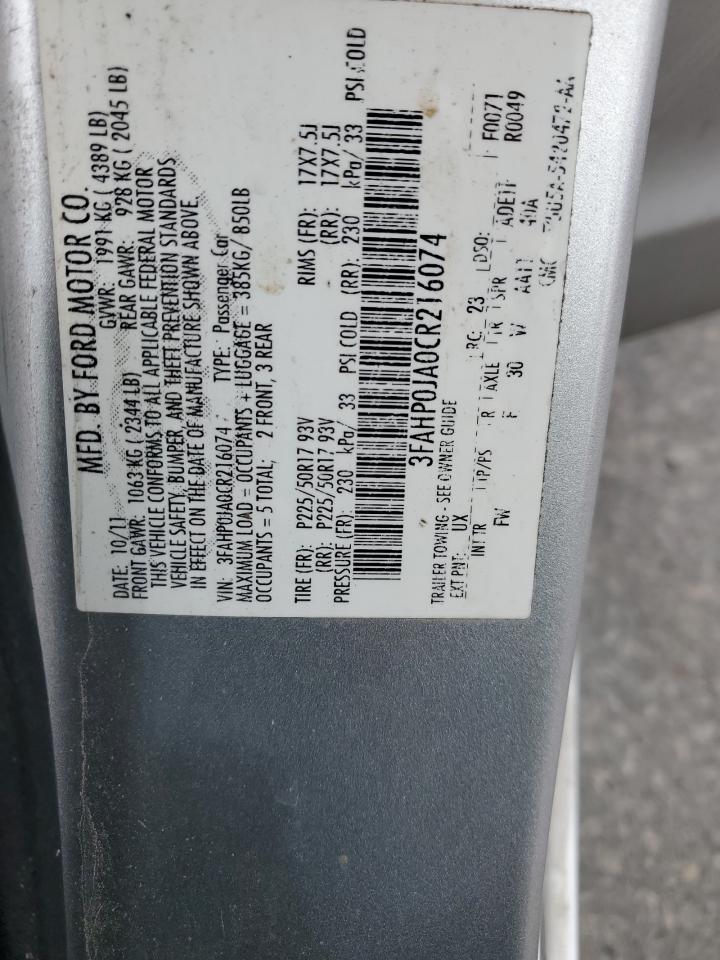 2012 Ford Fusion - Image 15