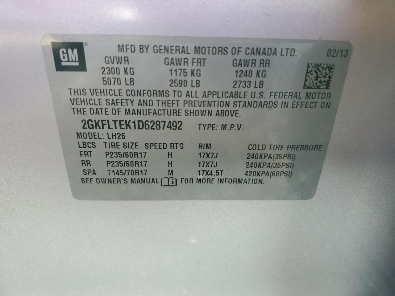 2013 GMC Terrain - Image 13