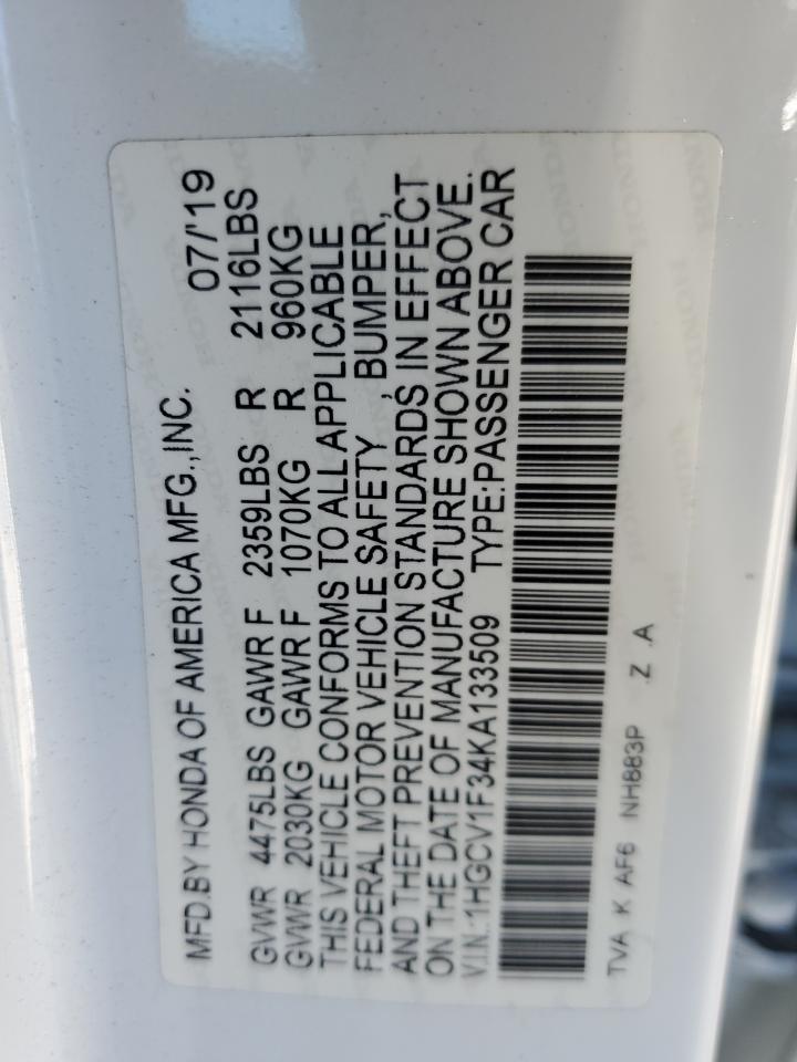 2019 Honda Accord - Image 14