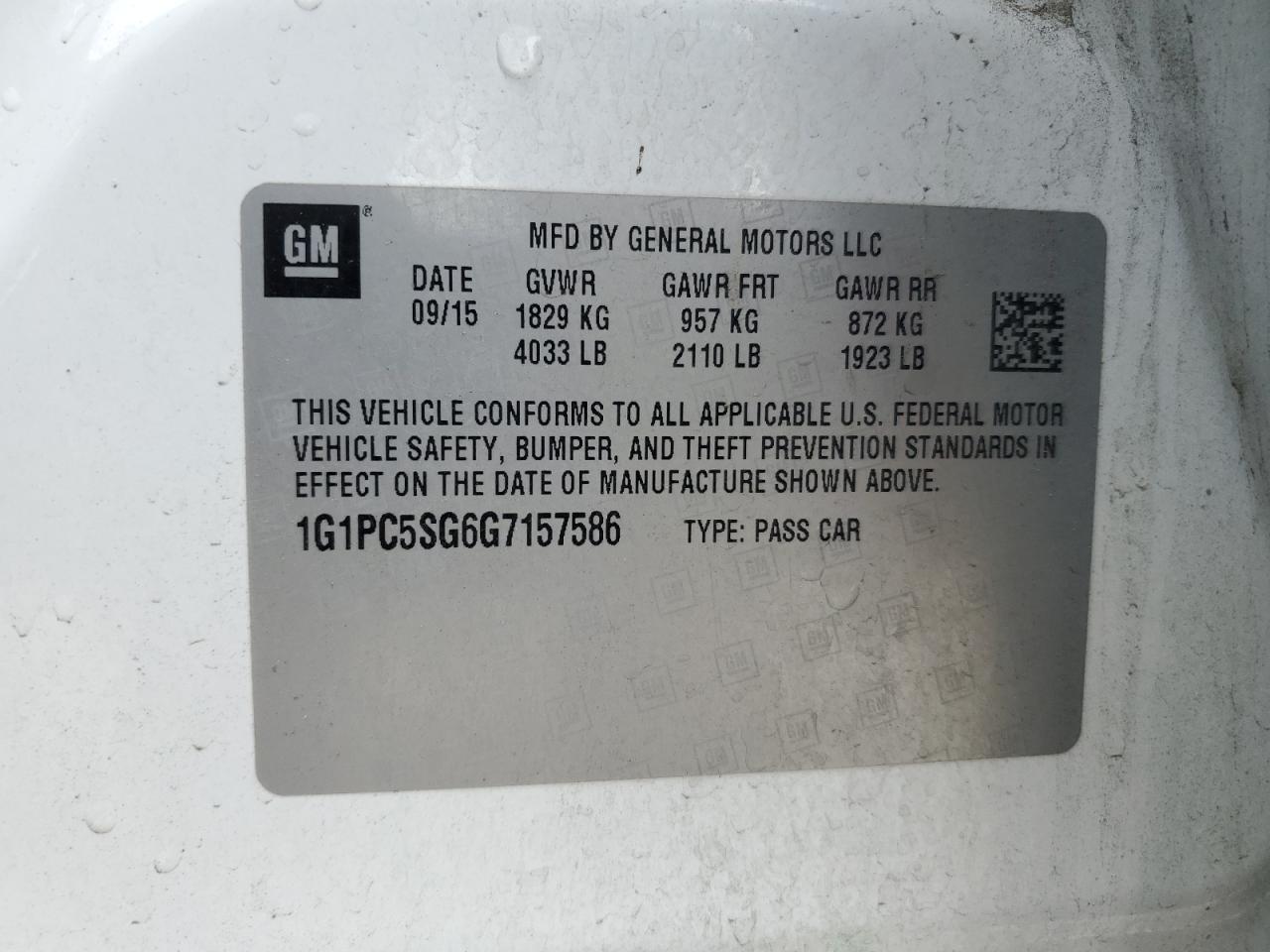 2016 Chevrolet Cruze - Image 13