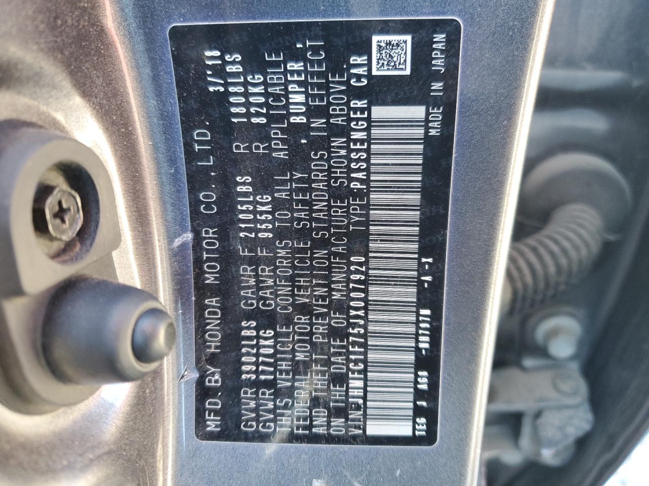 2018 Honda Civic - Image 13