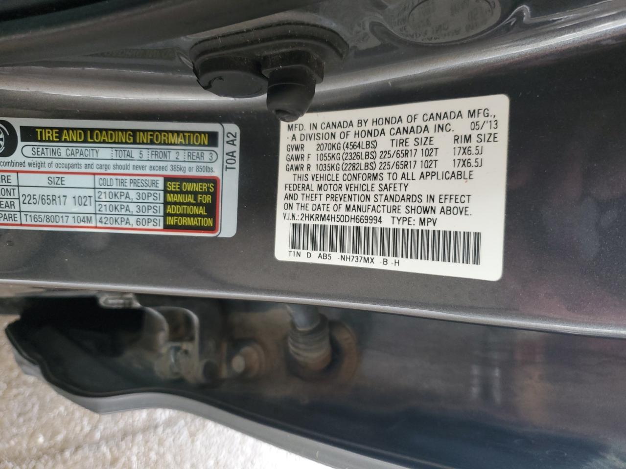 2013 Honda CR-V - Image 13
