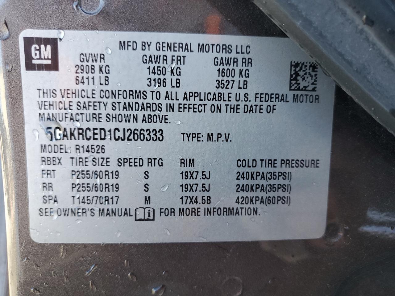 2012 Buick Enclave - Image 13