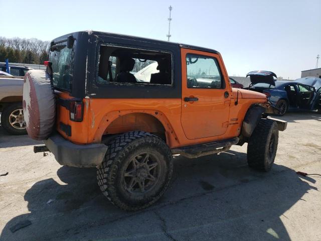 Внедорожники JEEP WRANGLER 2013 Оранжевый